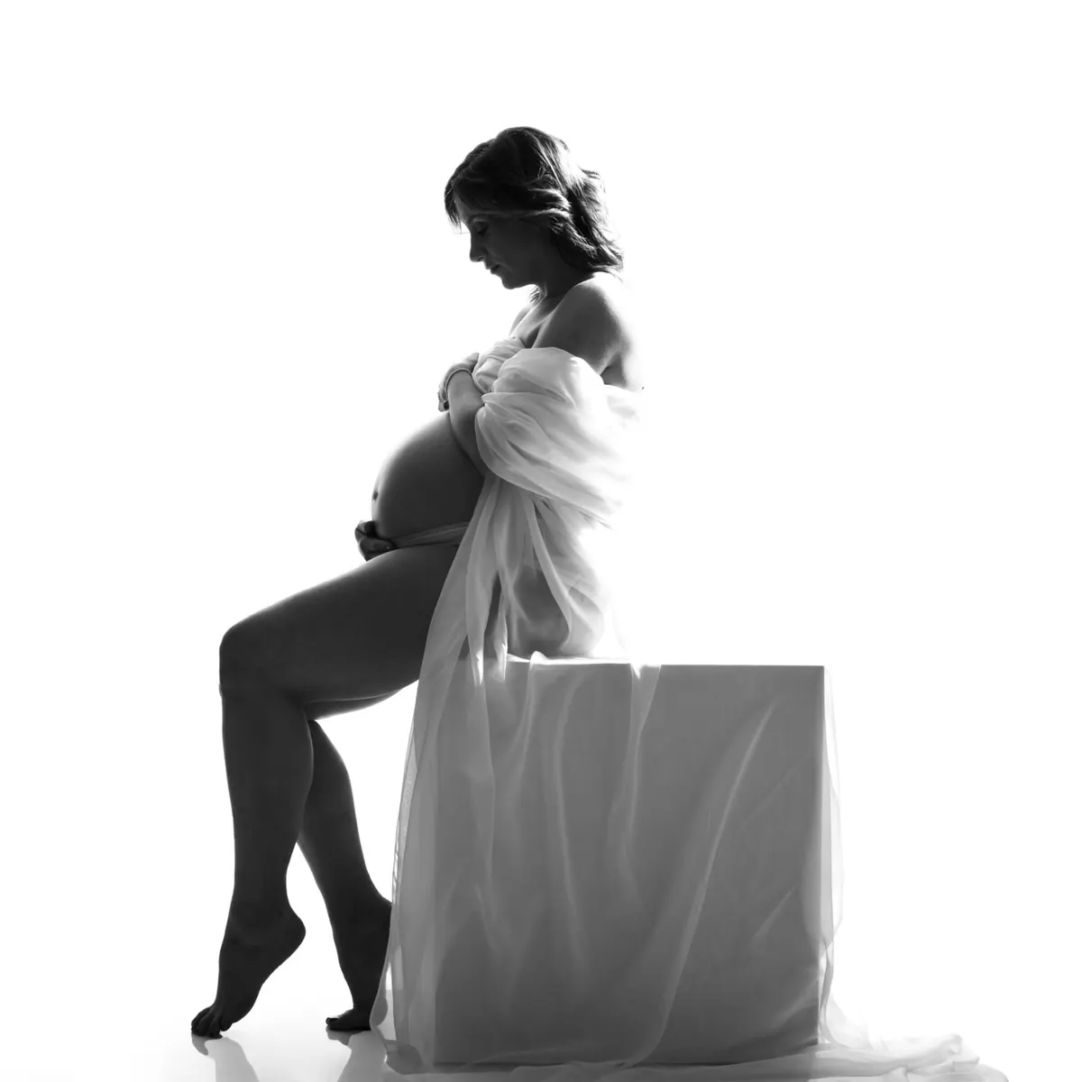 Couple attendant bébé — Studio Deux-Quatre